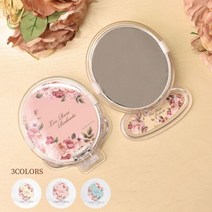 일본 수입 LA LUICE 르두테 블라썸 탁상용 거울, 아이보리