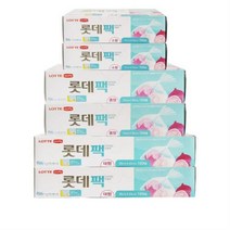 롯데라이프 위생팩 NEW 소 100매 x 2p + 중 100매 x 2p + 대 100매 x 2p, 4세트