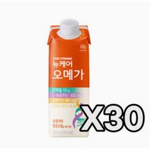 뉴케어 오메가 인핸서 환자식 암환자 뉴게어 어르신 누케어 유케어 노인 영양식 간식 30개