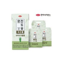한미 완전두유, 국산콩 새싹보리 저당 190ml 32팩, 190ml