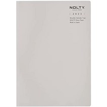 다이어트 플래너 다이어리 noritsu nolty 6801 2023 a5 월간 플래너 회색 일본 관리 센터(2023년 1월 시작) 일본 직배송, 회색(회색 말), 월간 간행물