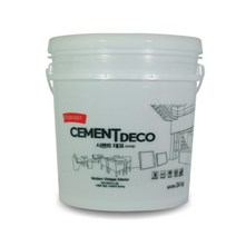 삼화페인트 시멘트데코 바닥용 벽면용 노출콘크리트느낌 카페 식당 빌라 사무실 바닥, 시멘트데코-벽면용 20kg, 다크그레이