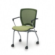 코아스 스윙 다용도의자 팔걸이형 패드부착 의자, 등판F953C+좌판F404P