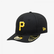 뉴에라 뉴에라 LP5950 MLB 어센틱 피츠버그 파이어리츠 홈 로우 프로파일 사이즈캡_K 70360656