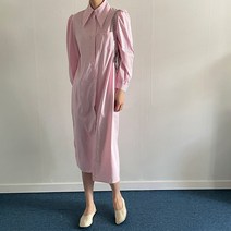 스프링 롱셔츠 원피스 스트라이프 봄코디 데이트 데일리룩