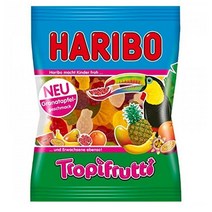 Haribo Tropifrutti 하리보 트로피프루티 젤리 7.05oz(200g) 4팩, 4개, 200g