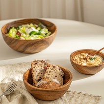 내츄럴 아카시아 우드볼, S, 구성:단일상품