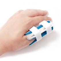 의료용 엄지 새끼 중지 손가락깁스 보호대 부목 지지대 (사이즈 4방향 M 70mm), 1개