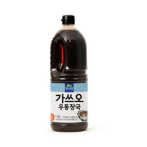 면사랑 가쓰오 우동장국1.8L, 2개, 1.8L