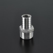 영진 스테인리스 나사식 관이음쇠 - 호스 닛블 Hose Nipple 3/4 inch*20A, 1개