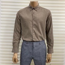인디안 웰메이드 남성 가을 순면 코듀로이 남방 XF 8271 베이지