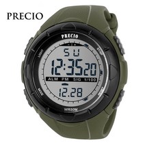 프레시오 스포츠전자손목시계 군인시계남N25