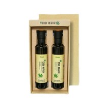 헴플라 햄프씨드오일 볶지않은 냉압착 생 대마종자유 국내착유 [250ml*2병], 1세트, 250ml
