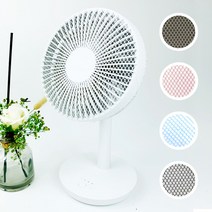 힙쓸 미니선풍기안전망 손잡이 작은 유모차 아기 소형 유아 탁상용 커버 핸디 거치형선풍기안전망 어린이선풍기안전망, C. 베이비 블루