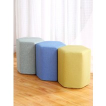 1인 대기의자 인테리어 소아과 컨셉 병원 약국의자, 하늘색