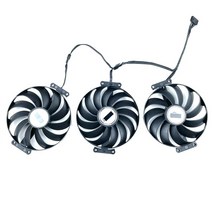 gtx980ti새로운 95mm T129215SU 7Pin 0.50A 냉각 팬 ASUS ROG STRIX OC GeForce RTX 3060 Ti 그래픽 카드, 04 3 PCS