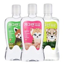 가그린 어린이용 3종(사과 딸기 청포도)