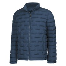 파파브로 [파파브로] 남성 비건 패딩 신소재 웰론 점퍼 YD-JUW-883-블루