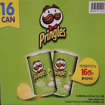 ▒†농심 포테이토 프링글스 샤워크림 어니언 미니캔 16입†▒ 0628 PLAB:V