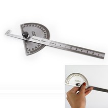 각도게이지 선긋기자 각도측정 분도기 180도 10CM