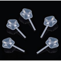 별모양 스포이드 4ml 오각형 일회용 플라스틱 드롭퍼 스포이트