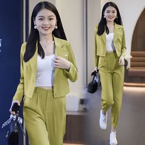 지9차이나 캐주얼 데일리 룩 투피스 세트