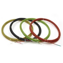 동산 국산 PVC 요비선 3선 10M Φ7mm 전선인입공구 전기케이블 와이어 통신 배선작업용, 검정