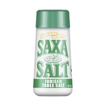 삭사 요오드 테이블 쏠트 소금 Saxa Iodised Table Salt 125g, 1개