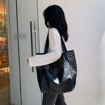 더퍼플 여성 스터드장식 데일리백 숄더백 빅사이즈 쇼퍼백crossbody bag 숄더백 미니백 크로스백 핸드백 여성가방 여성숄더백 버킷백 여성핸드백 여성크로스백 여성토트백 미니크로스백 여성미니크로스백 에코백 쇼퍼백