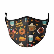 Top Trenz Kids Face Wrap Cloth Reusable Fashion Mask Medium (Ages 8+ to Adult) (Brown Zebra) 바이오더, Wvideo Game Controller 2