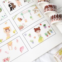 바오바론 콘티 노트 스토리 보드 손그림 공책 웹툰 연습장 만화 창작 스케치 북 투명스티커 증정, (A5)