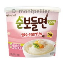 아이배냇 순 보들면 이유식, 닭고기, 28g, 100개