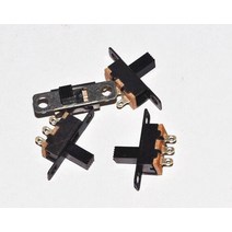 부품 1P2T 2 위치 수직 슬라이드 스위치 3 핀 SS12F15 20 개