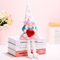 발렌타인 꽃 led 인형 화이트데이 선물 수능 발베니12년 휴일 세트 얼굴없는 플러시, H