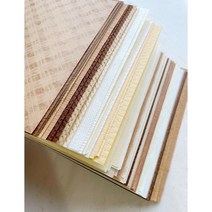 초콜릿 브라운 특수 질감 종이 특수지 패턴 다꾸 페이퍼 배경지 데코 장식 DIY 재료, A5_브라운 계열 혼합 30장