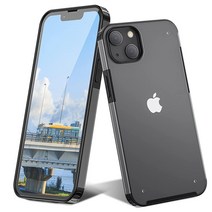 ORIbox 아이폰 13 프로 맥스 케이스 비산 방지 반투명 매트 긁힘 3839073318, iPhone 13_Matte Black