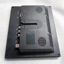 8인치 휴대용 LCD 모니터 1024x768 4:3 HD 미러 플립 디스플레이 VGA/AV/BNC/USB/HDMI 스피커 내장, 한개옵션0