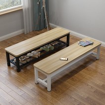 낮고긴 사이드테이블 좌식 카페 책상 신발장 벤치 의자 다용도 좁은 선반 헬스장 탈의실, 더블/ 150 길이 35 너비 45 높이