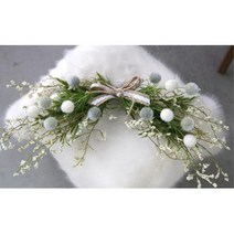 귀여운 코튼 방울 따뜻한 분위기 장식 엄마표백일상, 선택사항_그린계열