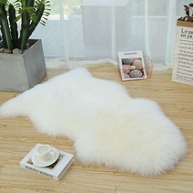 뉴질랜드 호주 양모 러그 거실 카페트 고급 천연 양털