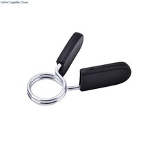 역도벨트 역도용품 무게 리프팅 바 덤벨 25mm 용 1 pc 표준 스프링 클램프 칼라 클립, 한개옵션0