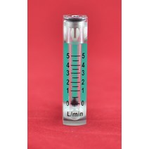 밸브없이 1-5LPM 플라스틱 공기 유량계 (H = 70mm 산소 LZQ-1., 한개옵션0
