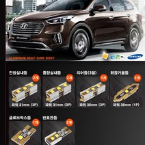 맥스크루즈 실내등 세트 파워믹스 더뉴맥스크루즈 실내등셋트 6000K 번호판등, 1세트