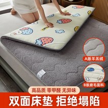 허리에좋은매트리스 토퍼 저가 허리디스크 매트리스 양고기 벨벳 매트리스 겨울 집 두꺼운 따뜻한 쿠션 이불 대학생 기숙사 독신자 임대 특수 매트 이불