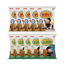 프로엠 오란다 강정 100g x 5p + 오트밀 소라형 과자 100g x 5p, 15세트