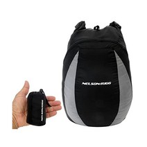 Nelson Rigg CB PK30 검은색 컴팩트 백팩