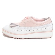 더스틴앤프리미어 여성 가죽 골프화 수제 골프 스니커즈 연습용 스크린 실내 운동화 명품 국산 발편한 쿠션 신발 가벼운 경량 푹신한 패션 캐주얼 스파이크리스 미끄럼방지 키높이 여름