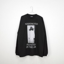 NISHIMOTO IS THE MOUTH FLOAT L/S TEE BLACK NIM-D32