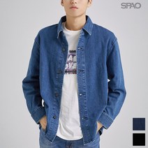 스파오 모던 데님자켓_SPJJ938M01