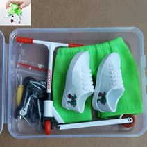 두발 스턴트 묘기 성인 킥보드 합금 손가락 스쿠터 장난감 스케이트 보드 바지 신발 및 도구 미니 선물, 02 White